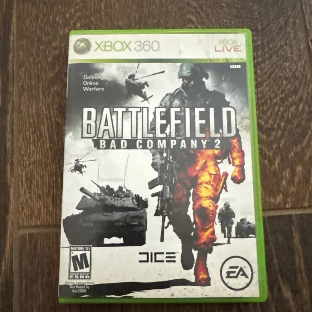 Microsoft Xbox 360 Green Battlefield Bad Company 2